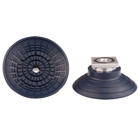 Fipa Flat vacuum cup diam. 80 mm, NBR blue, with R-Adapt 103.080.059.1